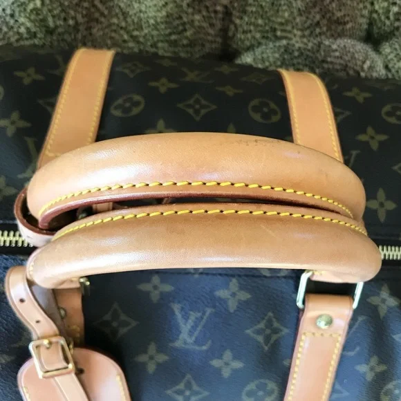 Exquisite Louis Vuitton Keepall Bandoliere 55 Travel Bag Suitcase Carry On - Picture 9 of 17